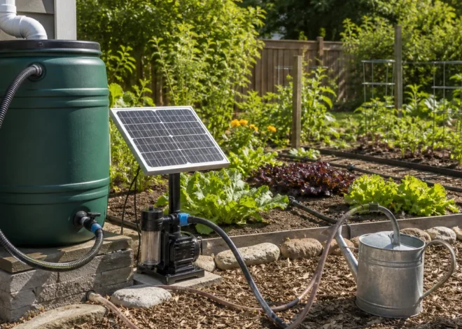 Best Solar Pump for a Rain Barrel: 7 Solar Irrigation Options Compared