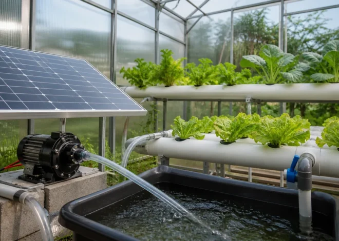 Best Solar Water Pump for Hydroponics: 8 Solar and Backup Options Compared