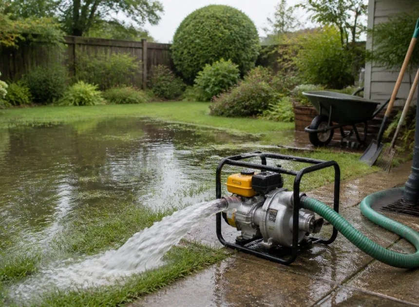 Best Utility Pump for Flooded Yard: 7 Transfer and Drainage Options Compared