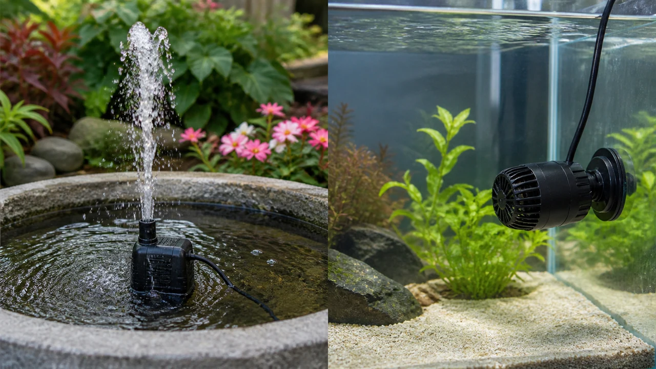 Fountain Pump vs Aquarium Pump: A Practical Guide for Homeowners