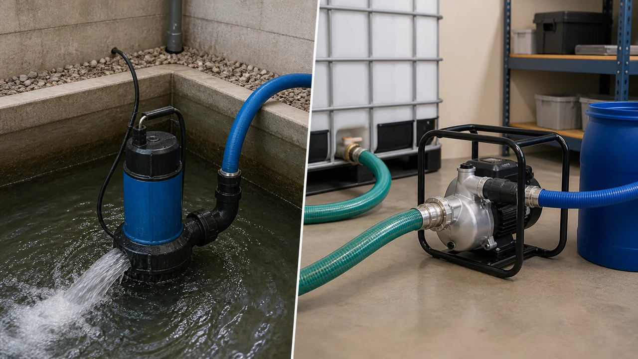 Submersible Pump vs Transfer Pump: A Practical Guide for Homeowners