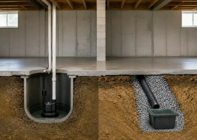 Sump Pump vs French Drain: A Practical Guide for Homeowners