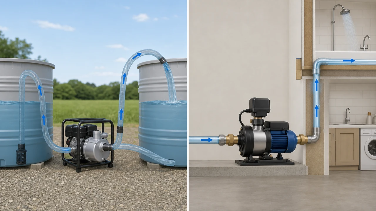 Transfer Pump vs Booster Pump: A Practical Guide for Homeowners